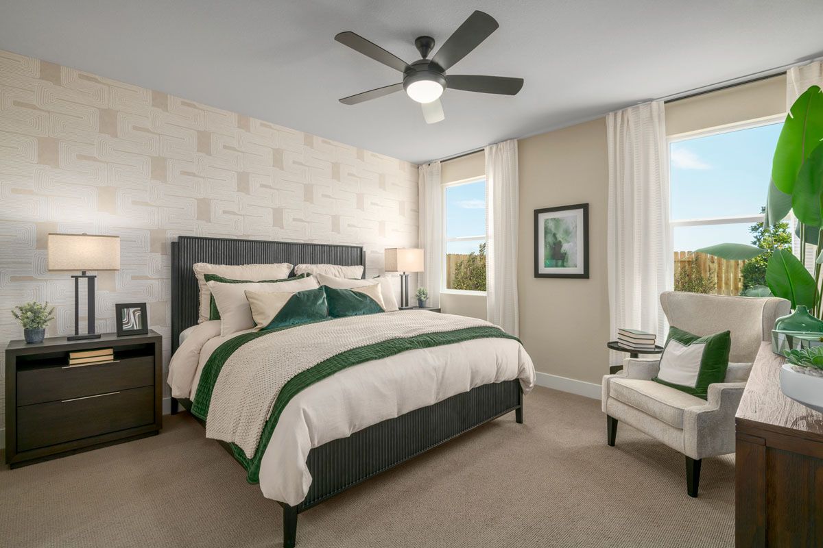 Plan 1685 Modeled - Primary bedroom