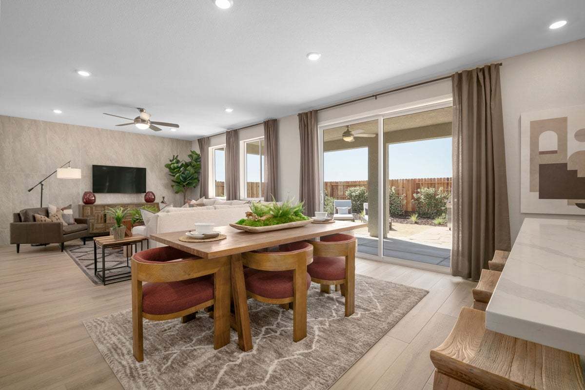Plan 2693 Modeled - Dining area