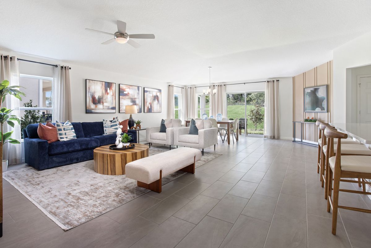 Plan 2033 Modeled - Great room