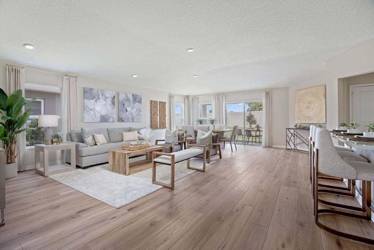 Plan 1989 Modeled - Great room