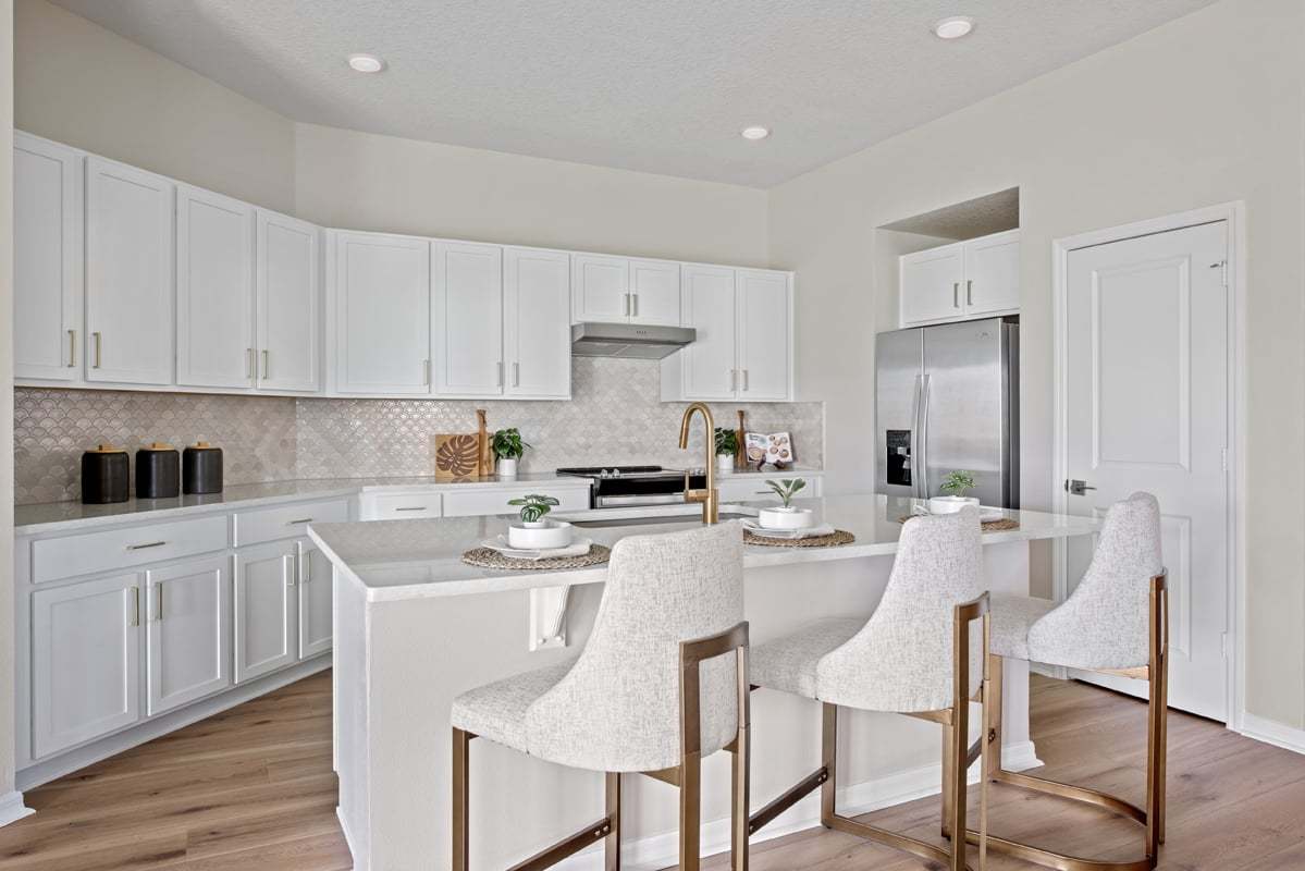Plan 1989 Modeled - Kitchen