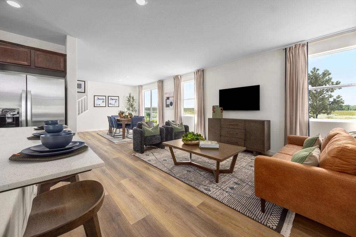 Plan 1795 Modeled - Great room
