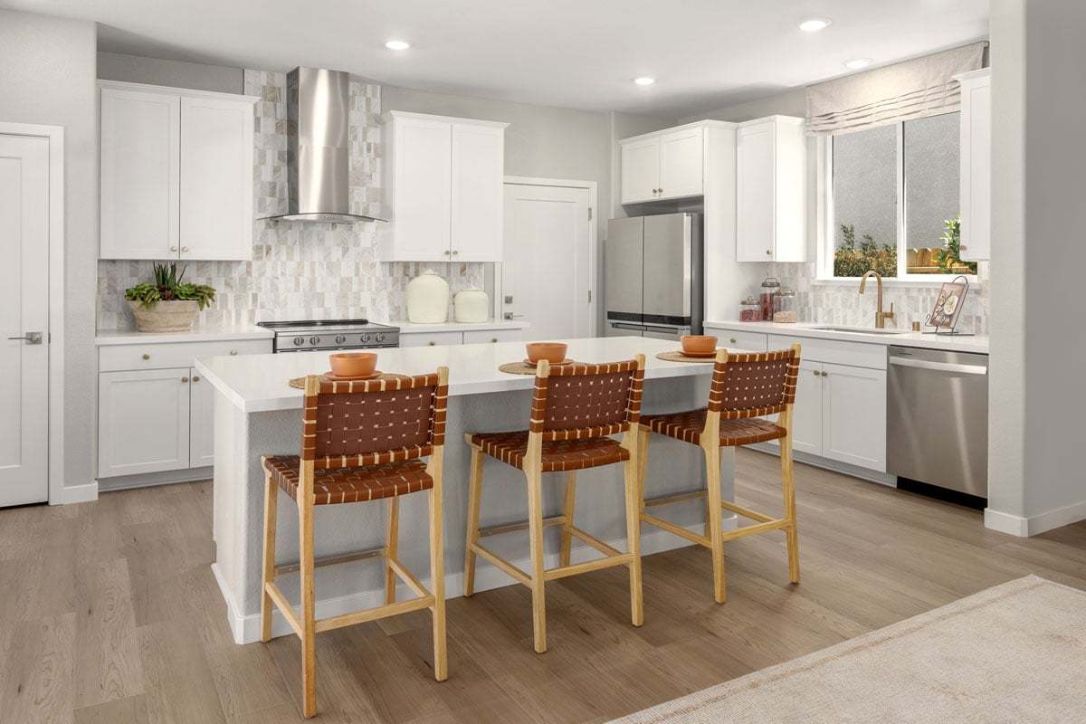 Plan 2102 Modeled - Kitchen