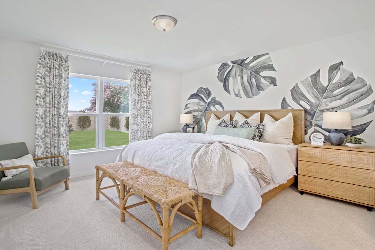 Plan 1541 - Primary bedroom