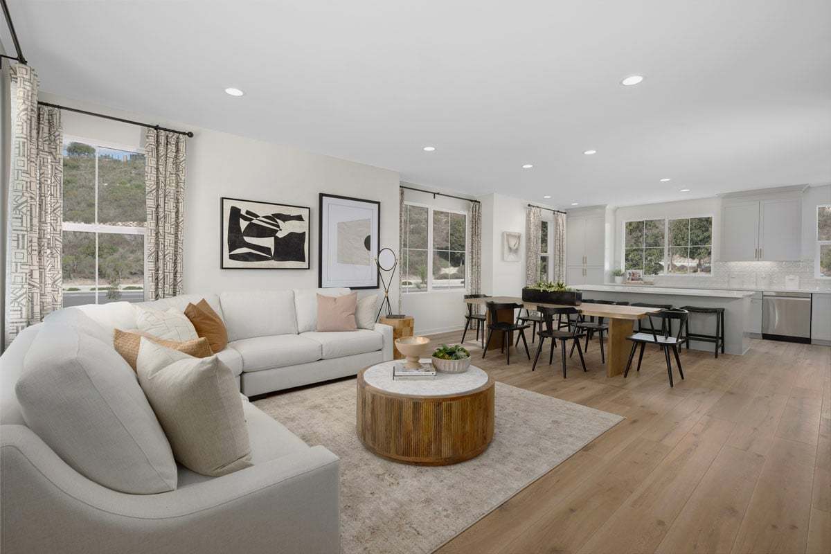 Plan 1732 Modeled - Great room