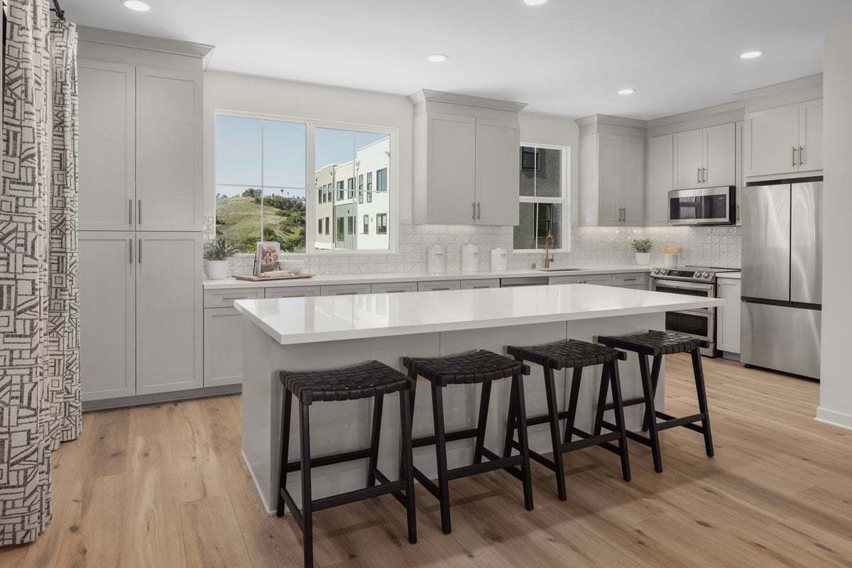 Plan 1732 Modeled - Kitchen