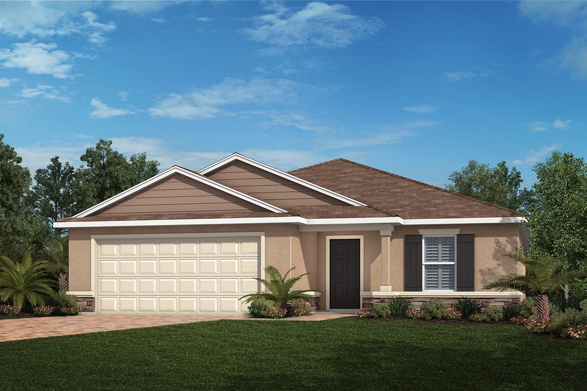 Plan 2333 - Gardens at Waterstone II: Palm Bay, Florida - KB Home