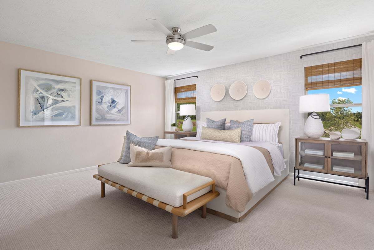 Plan 2070 - Primary bedroom