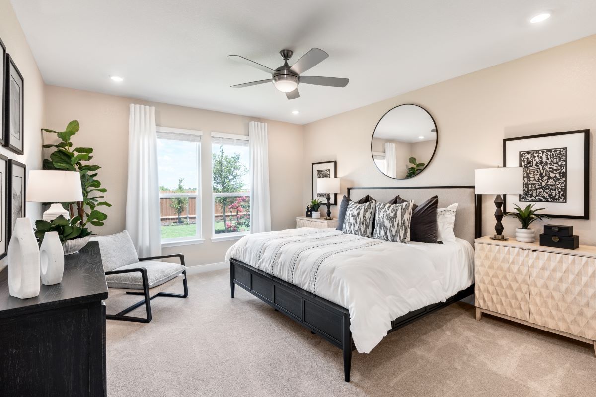 Plan 2500 Modeled - Primary bedroom