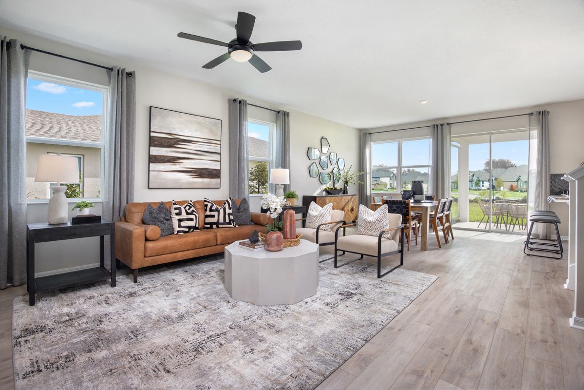 Plan 2107 Modeled - Great room
