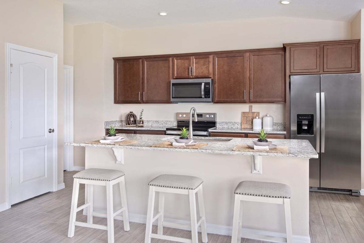 Plan 1637 Modeled - Kitchen