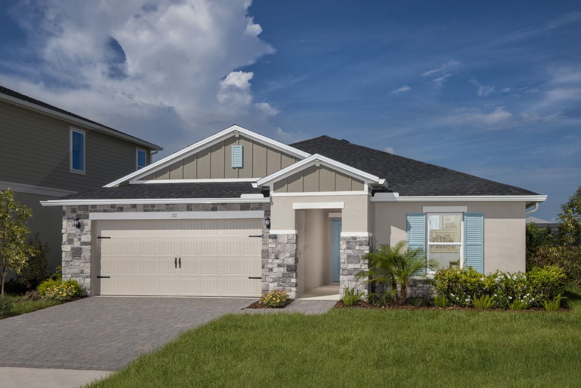 Plan 1707 Modeled - Reserve at Forest Lake II: Lake Wales, Florida - KB Home