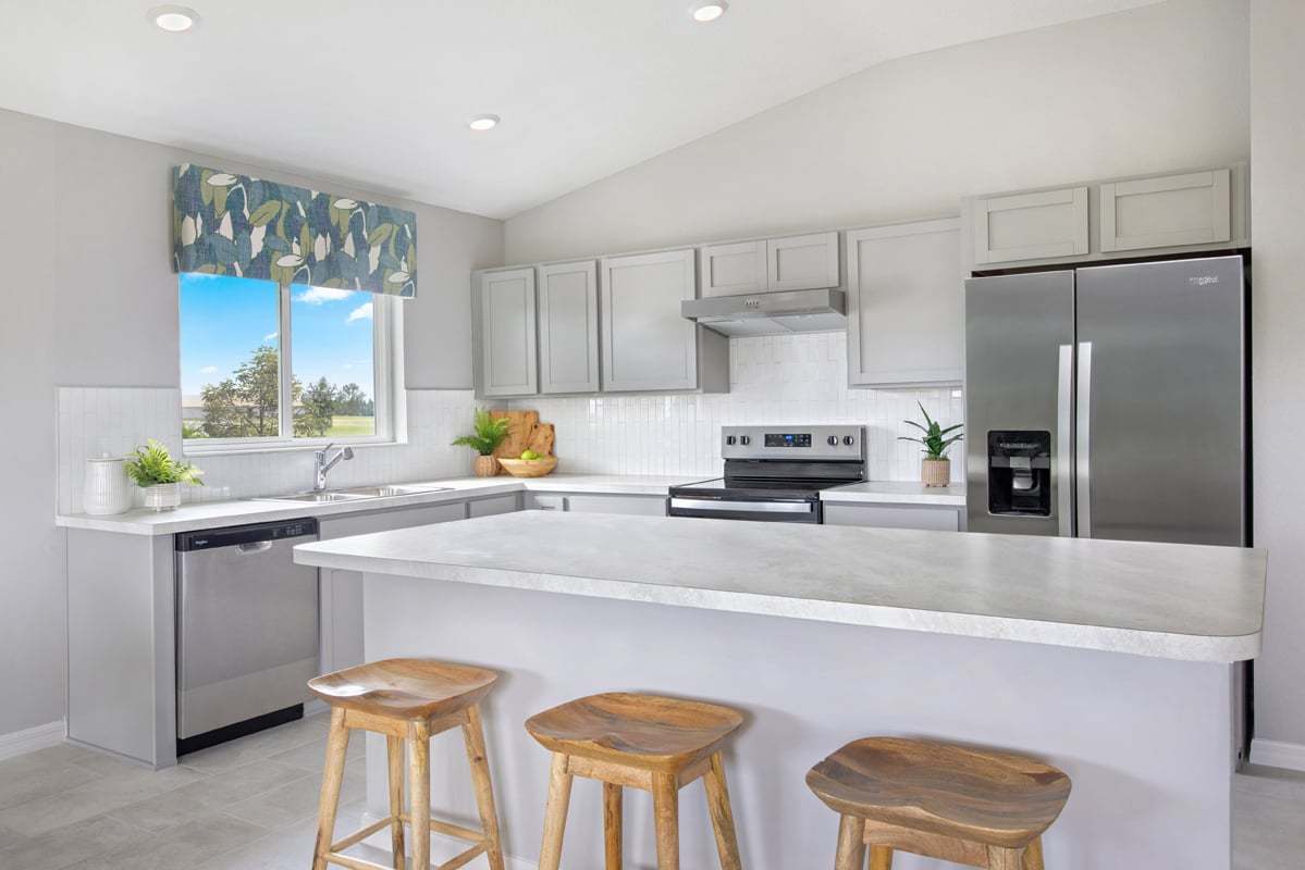 Plan 1707 Modeled - Kitchen
