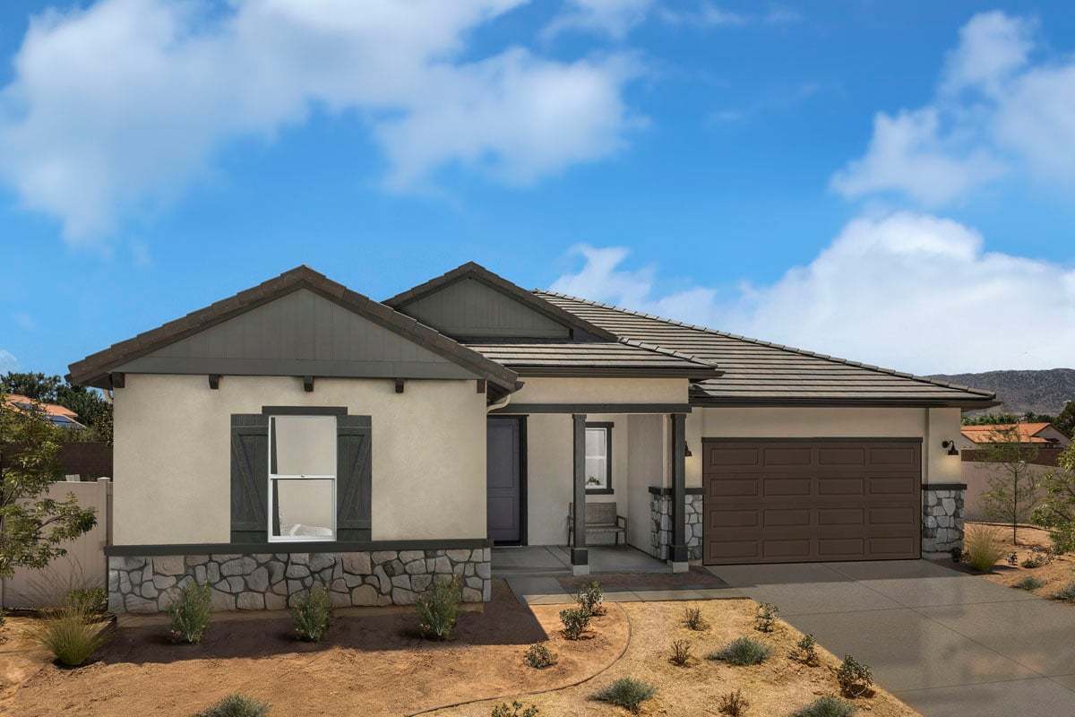 Plan 2140 Modeled - Front exterior
