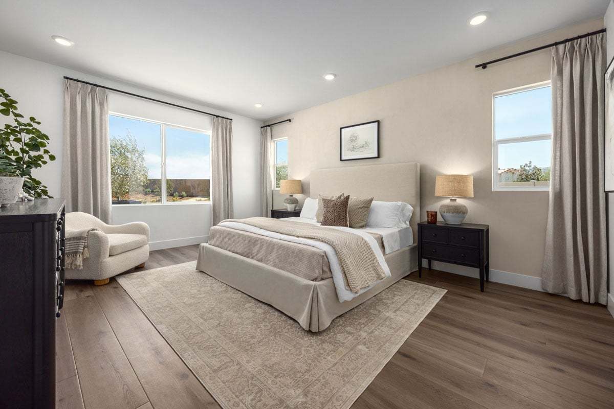 Plan 2313 Modeled - Primary bedroom