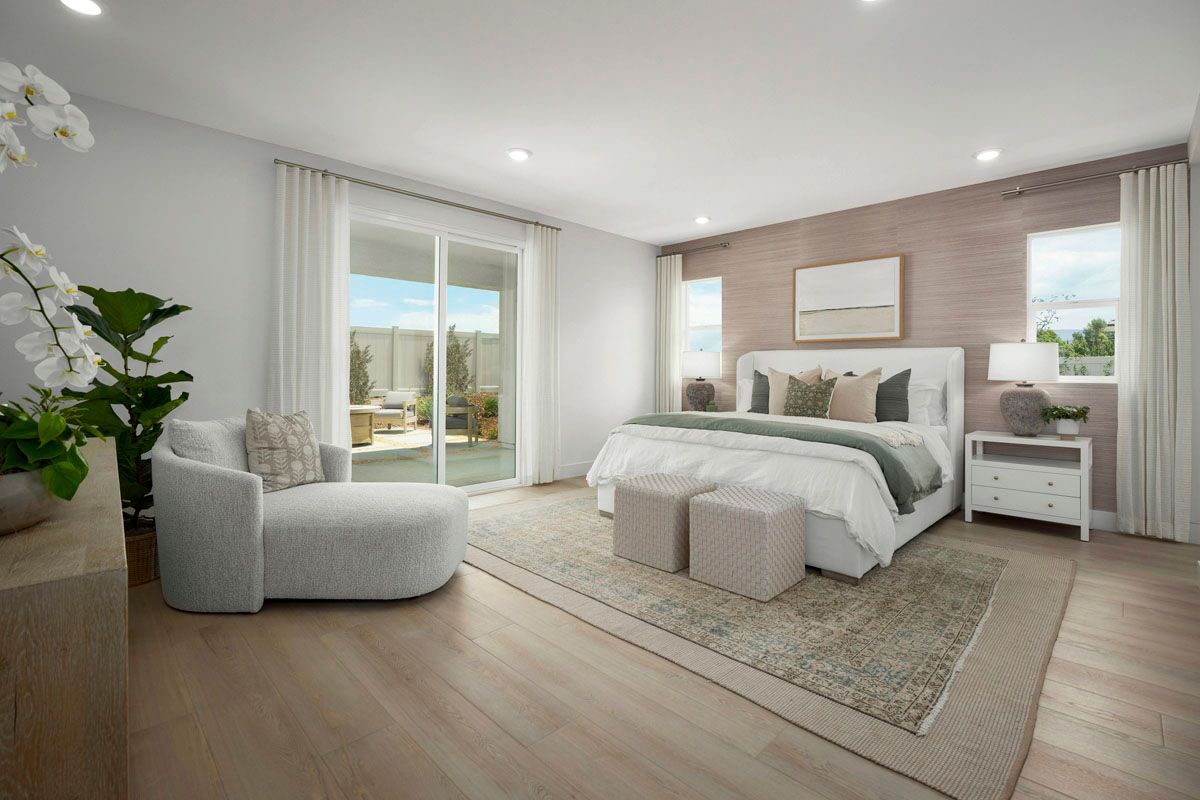 Plan 2758 Modeled - Primary bedroom