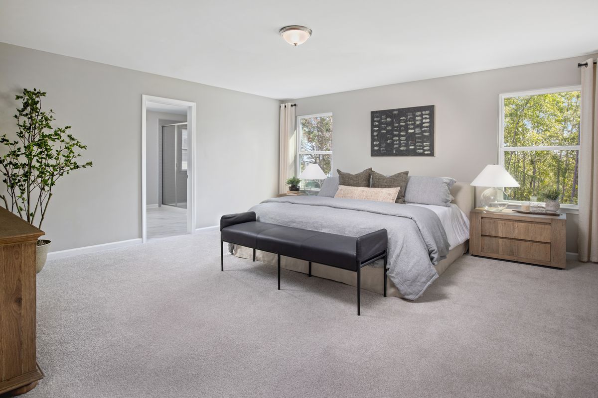 Plan 2764 Modeled - Primary bedroom