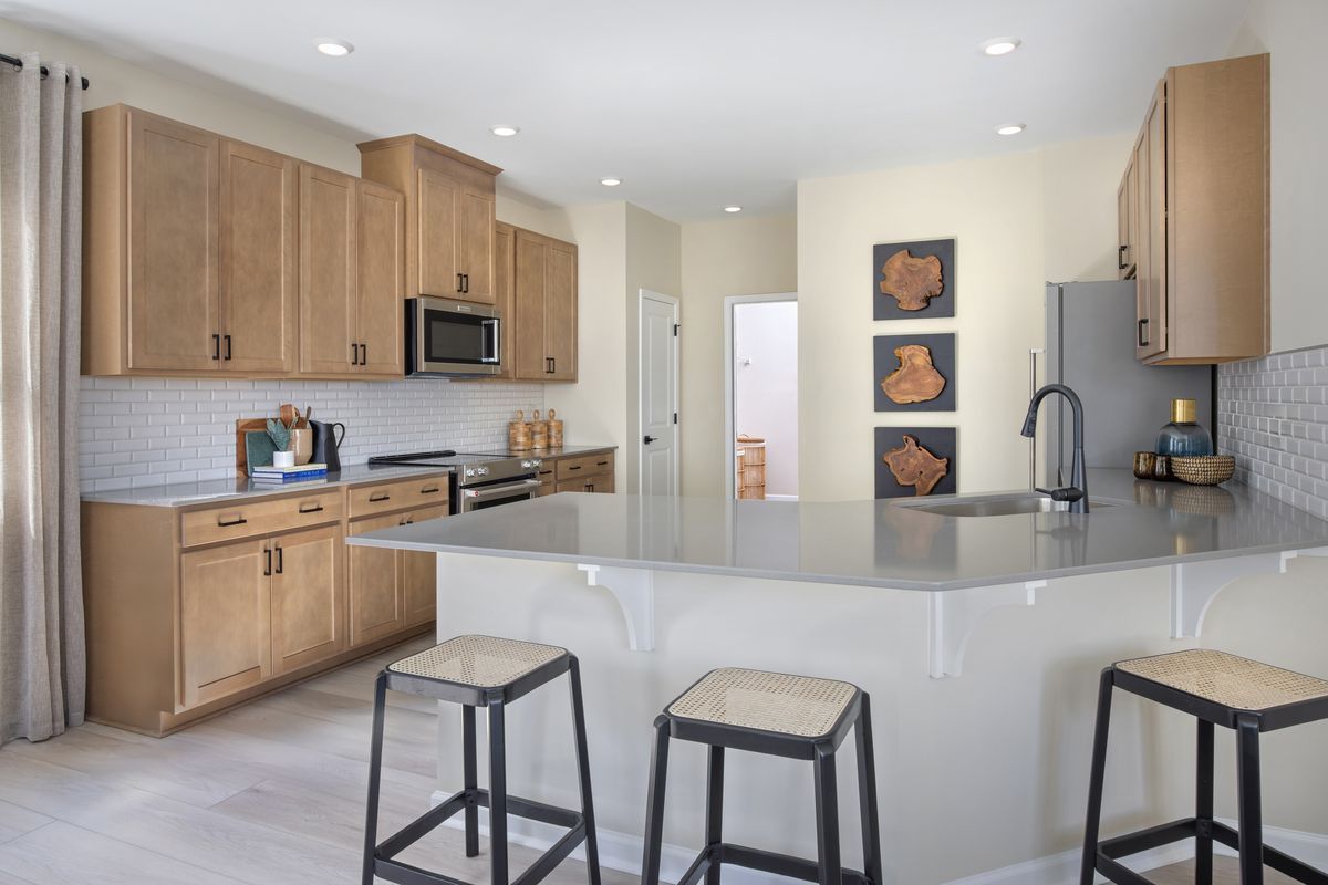 Plan 2277 Modeled - Kitchen