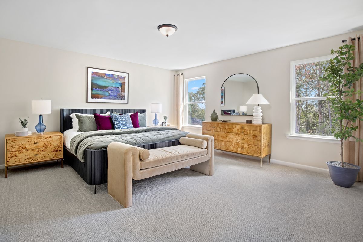 Plan 2277 Modeled - Primary bedroom