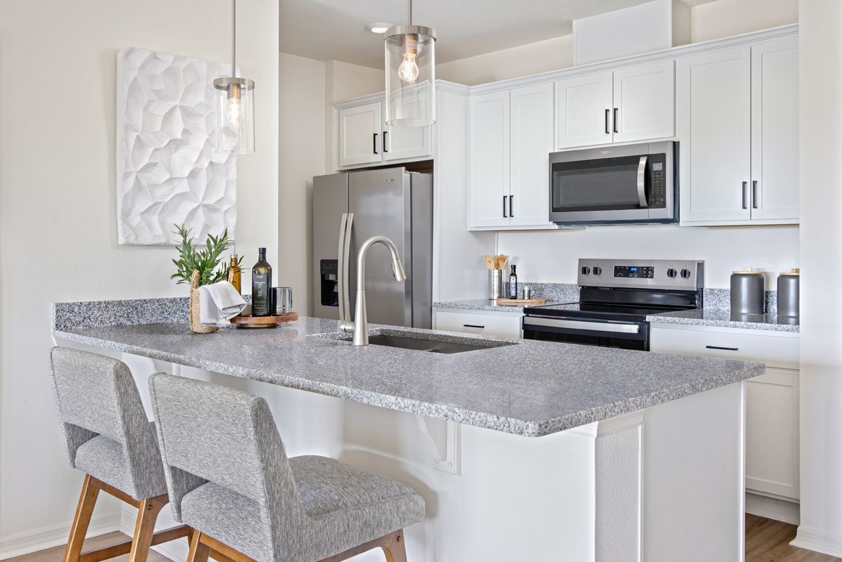 Plan 1463 Modeled - Kitchen