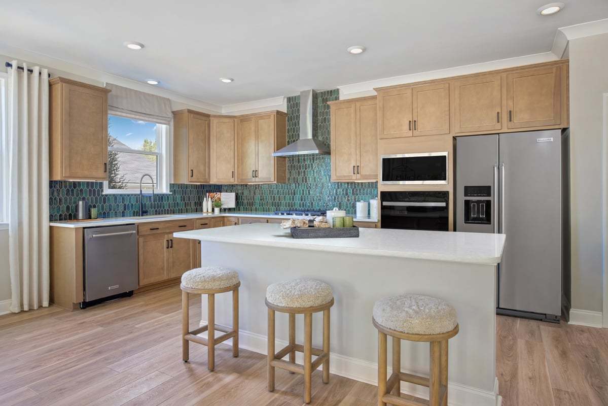 Plan 1910 Modeled - Kitchen