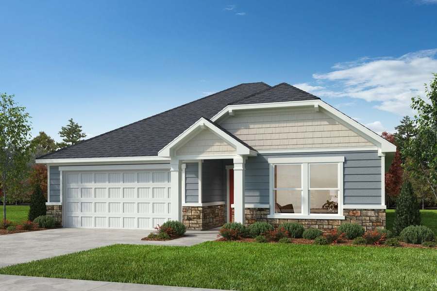Plan 1582 Modeled floor plan