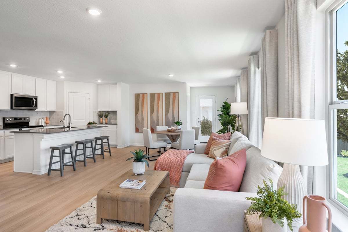 Plan 1604 - Modeled - Great room