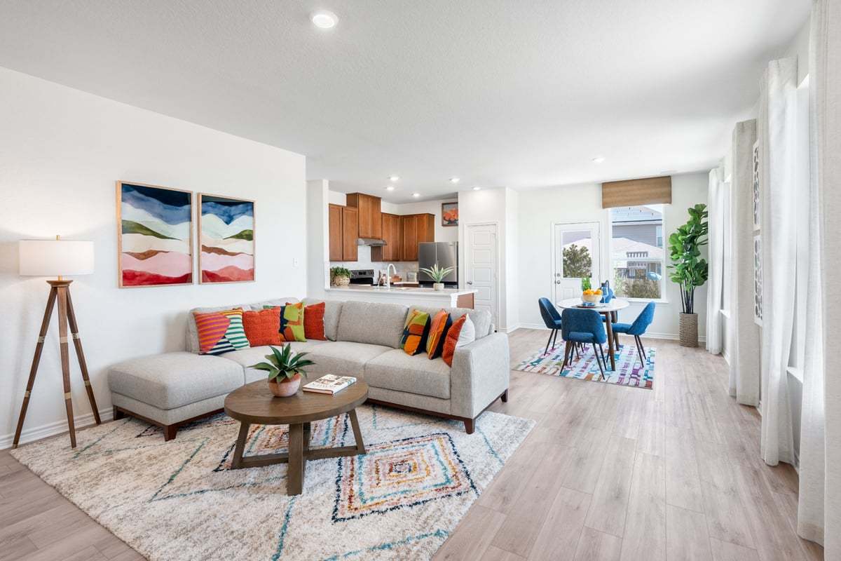 Plan 1271 Modeled floor plan