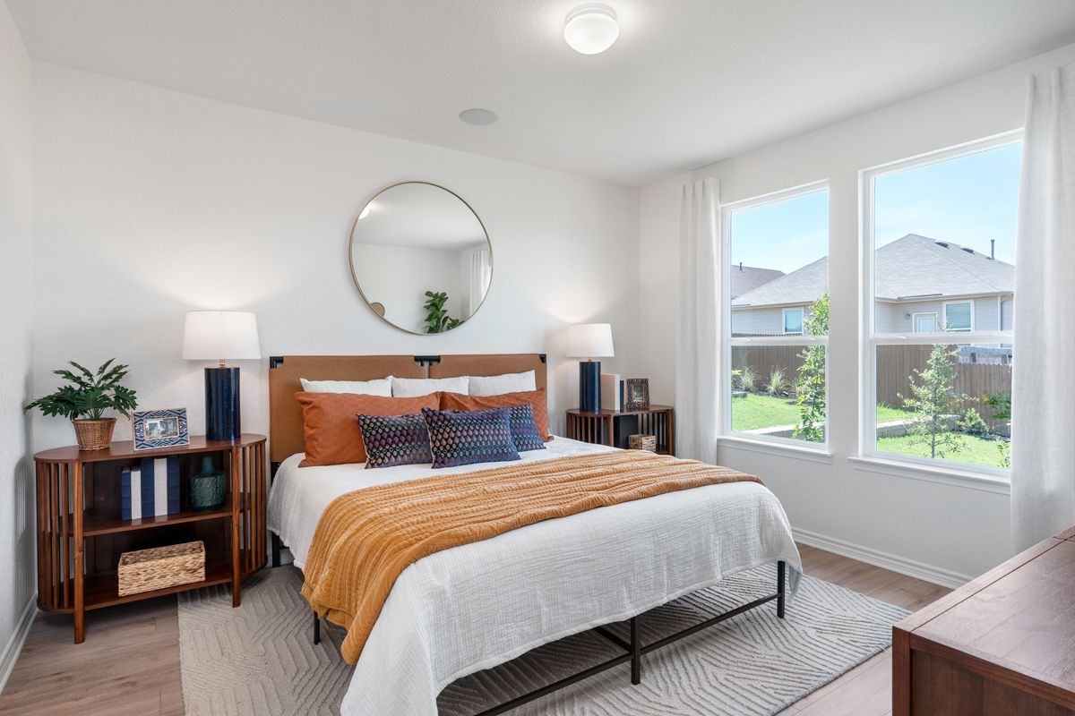 Plan 1271 Modeled - Primary bedroom