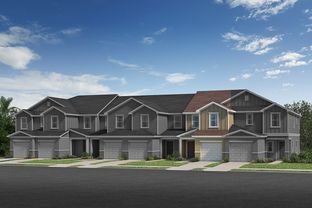 Plan 1557 Modeled - Reserve at Forest Lake Townhomes: Lake Wales, Florida - KB Home