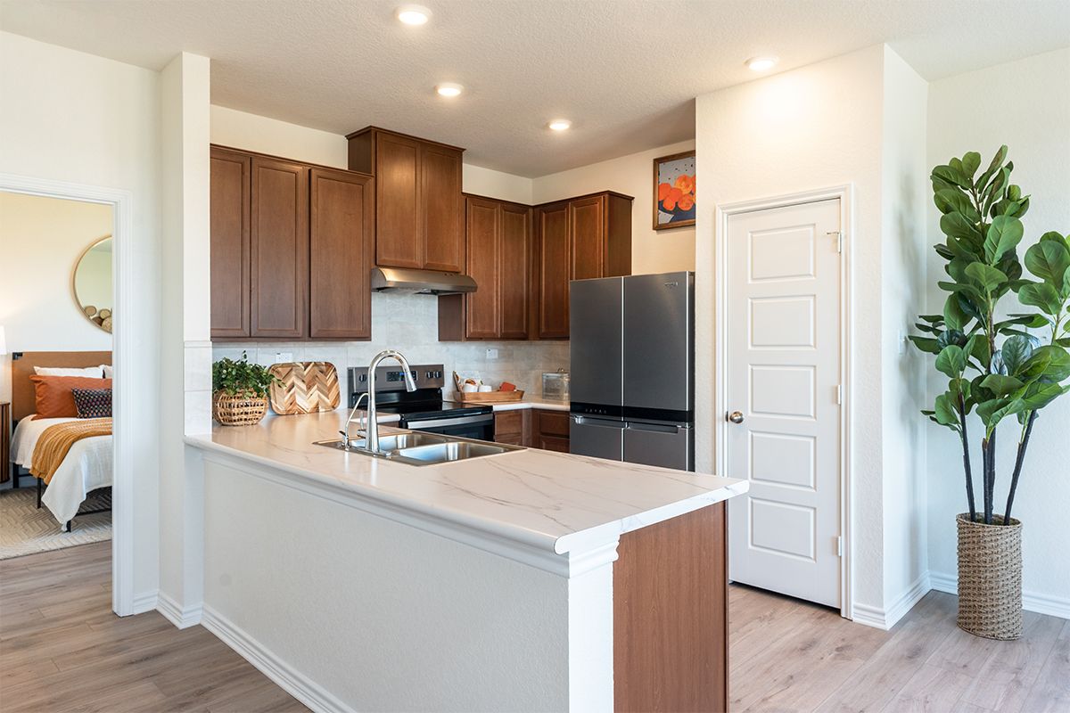Plan 1271 Modeled - Kitchen