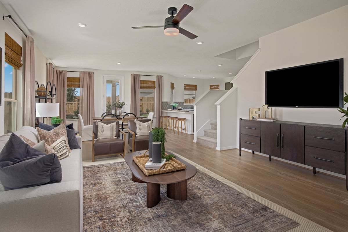 Plan 2070 Modeled floor plan