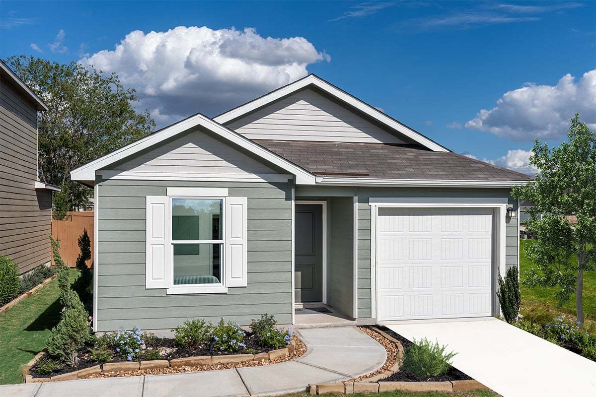 Plan 1245 Modeled - Front exterior