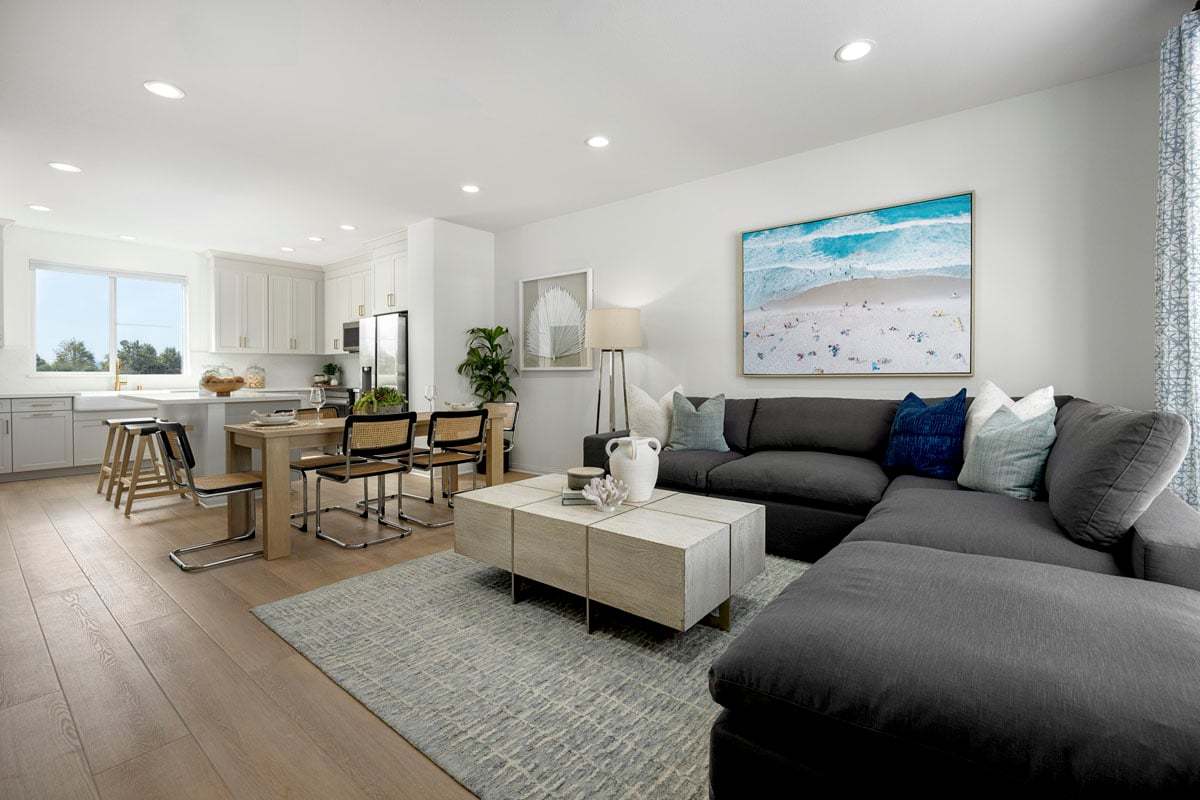 Plan 1403 Modeled - Great room