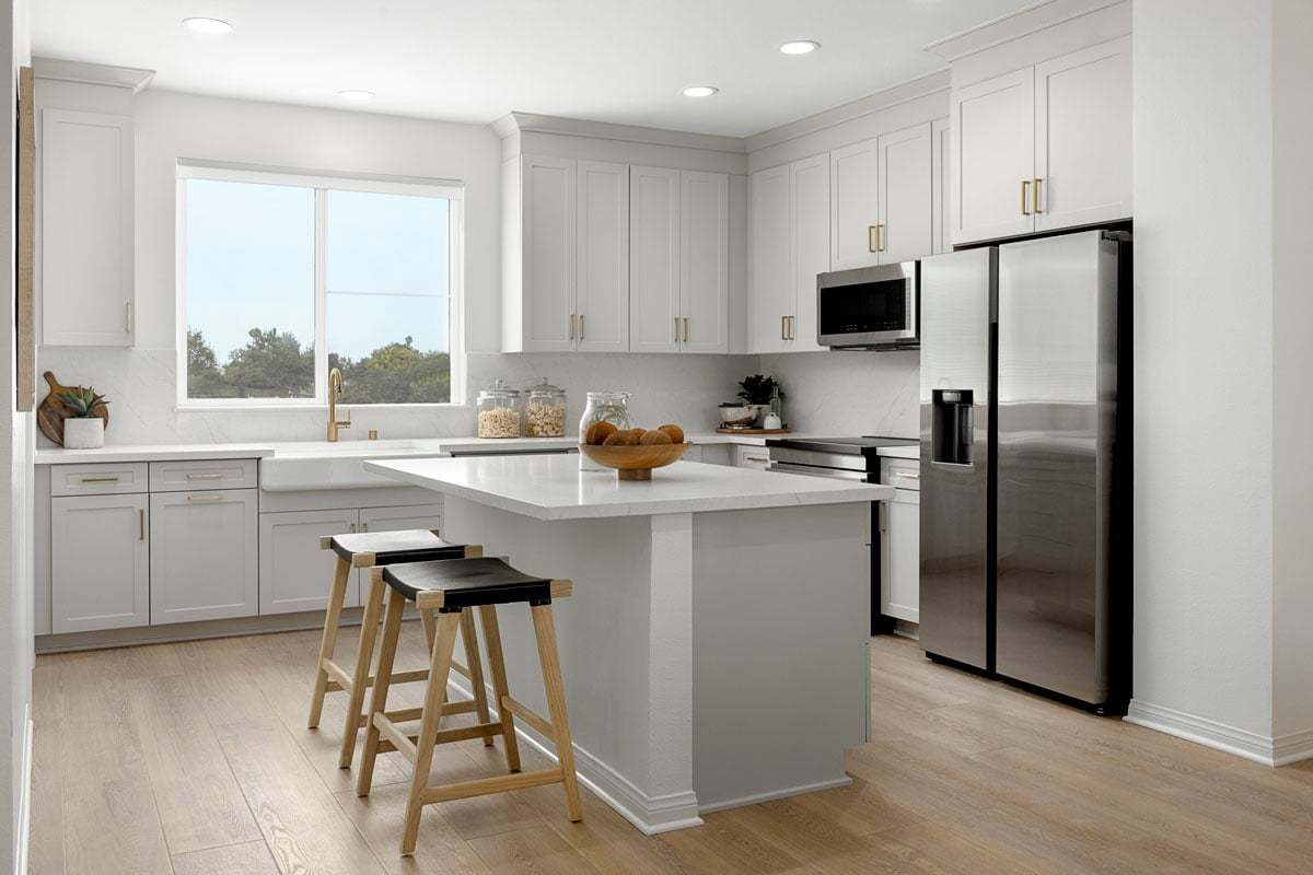 Plan 1403 Modeled - Kitchen