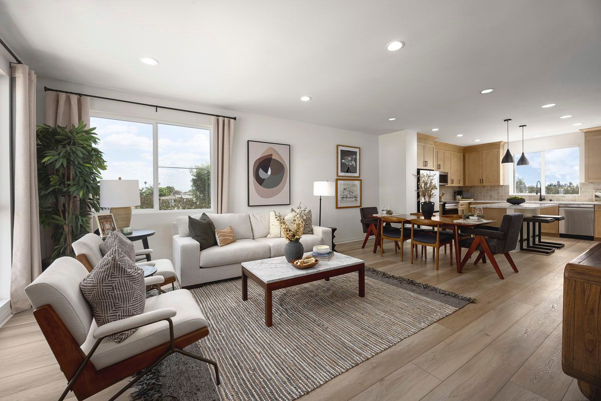 Plan 1630 Modeled - Great room