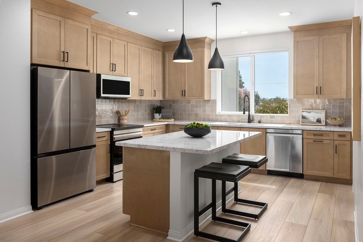 Plan 1630 Modeled - Kitchen