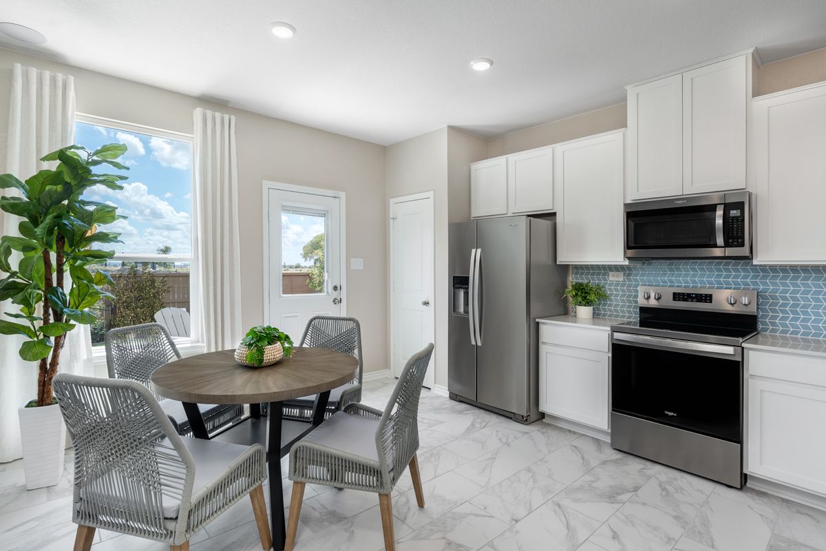 Plan 1243 Modeled - Kitchen