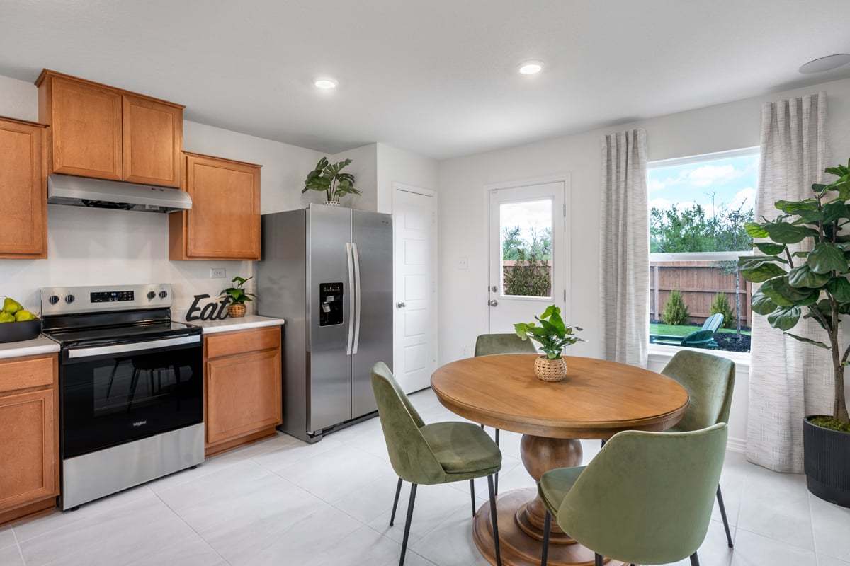 Plan 1242 Modeled - Kitchen