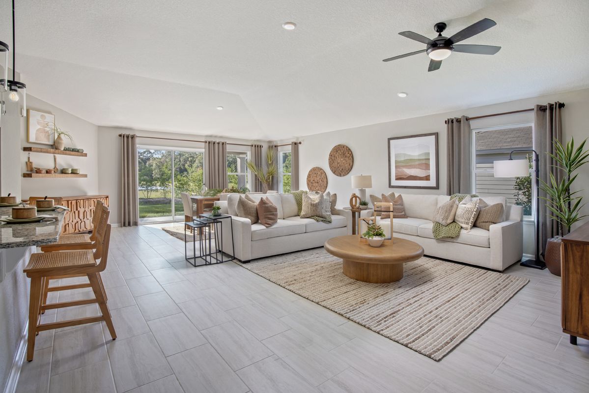 Plan 2003 Modeled - Great room