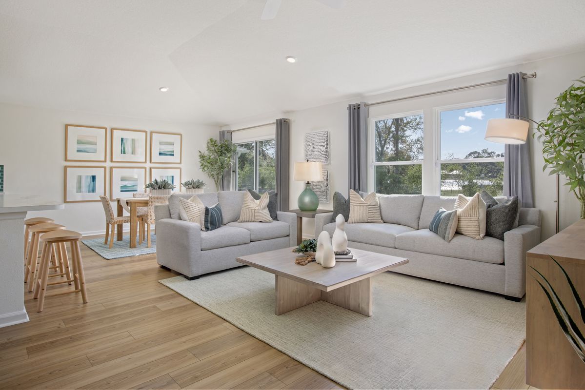 Plan 1541 Modeled - Great room
