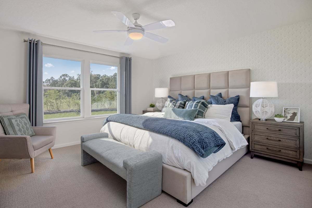 Plan 1541 - Primary bedroom