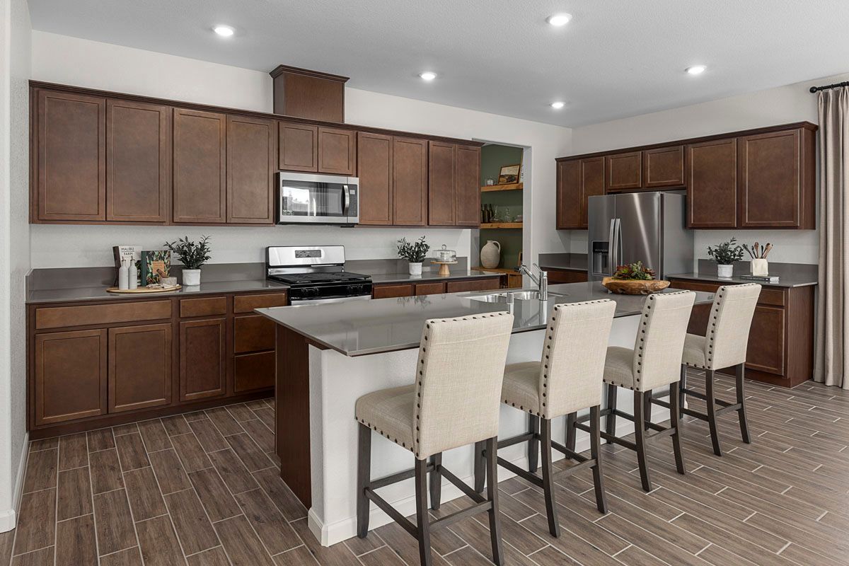 Plan 2346 Modeled - Kitchen