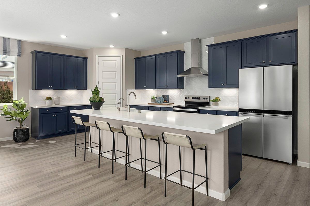Plan 2621 Modeled - Kitchen