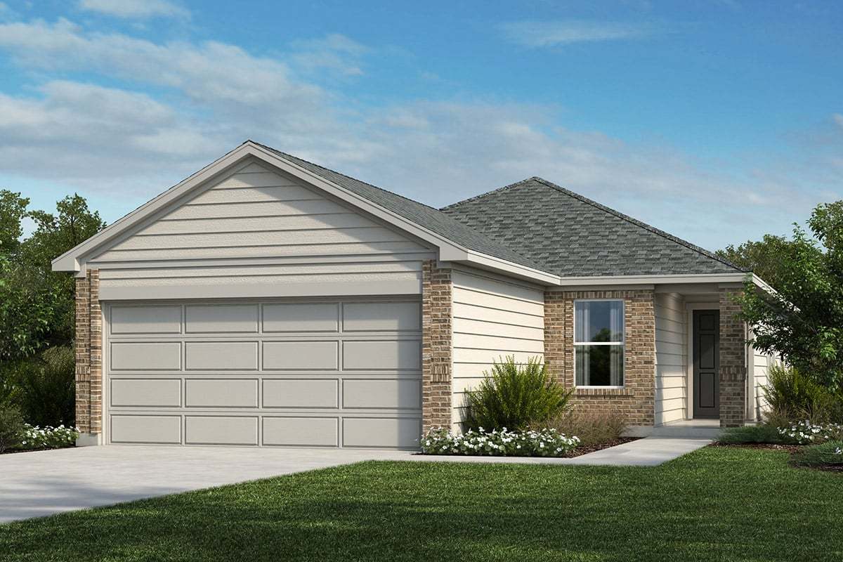 Plan 1416 Modeled Plan at Woodside Farms in Seguin, TX by KB Home