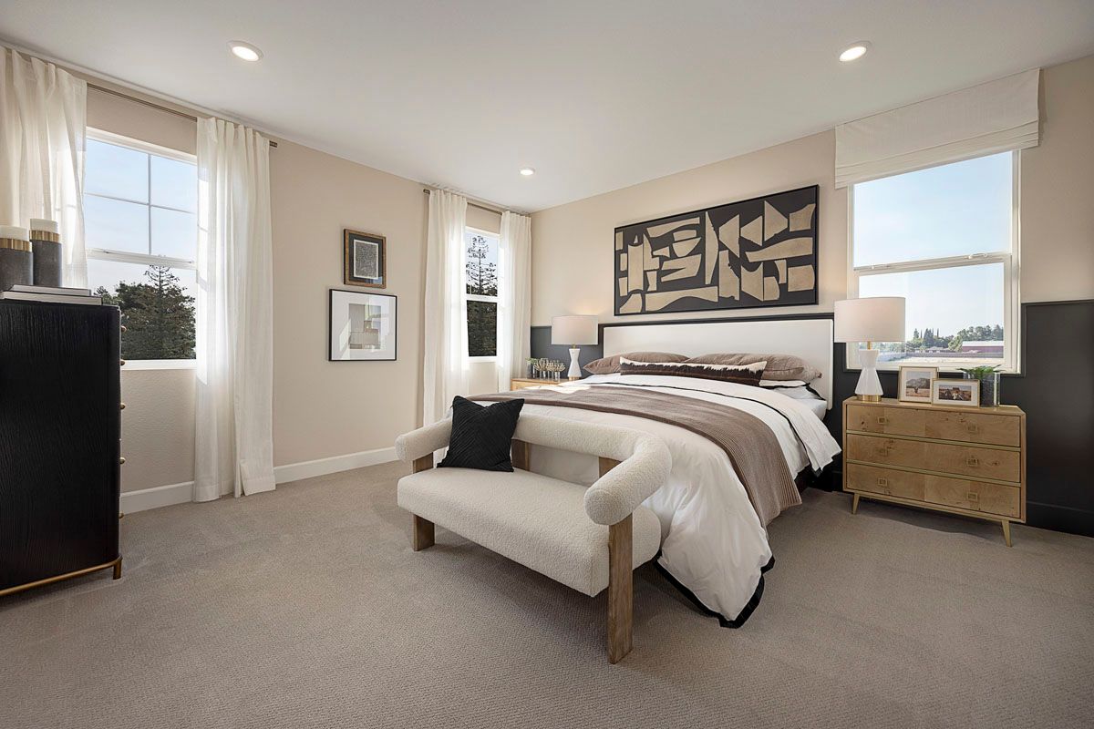 Plan 2608 Modeled - Primary bedroom