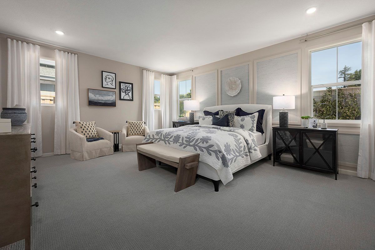 Plan 2621 Modeled - Primary bedroom