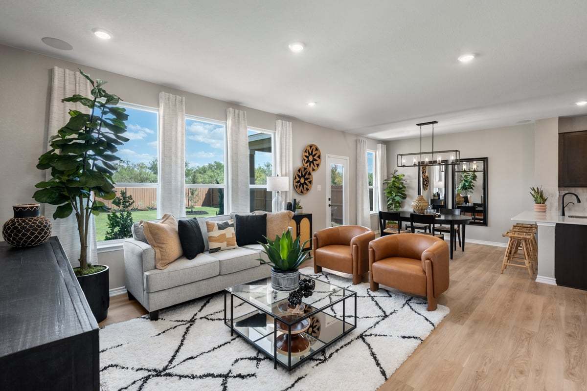 Plan 1780 Modeled - Great room