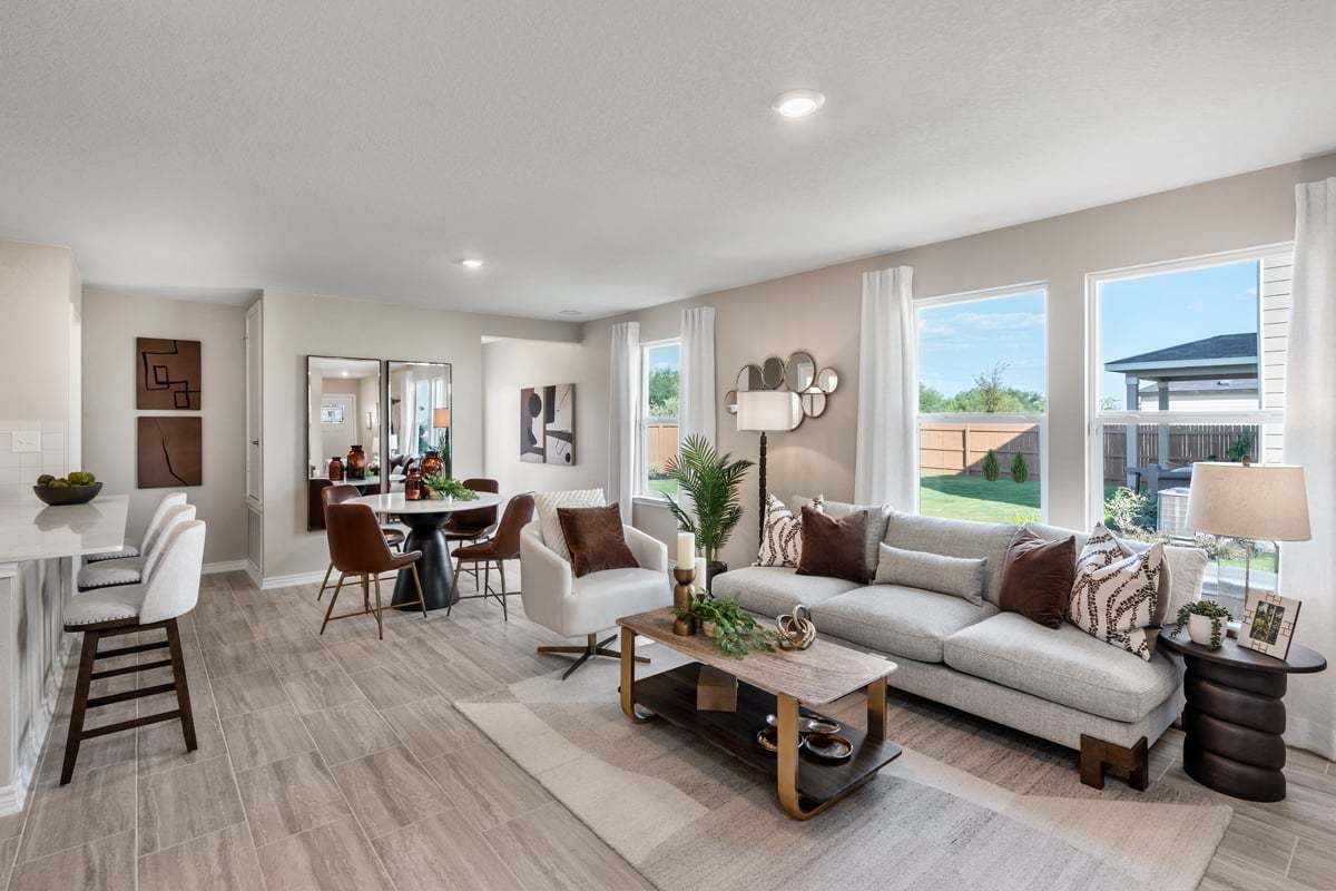 Plan 1417 - Great room