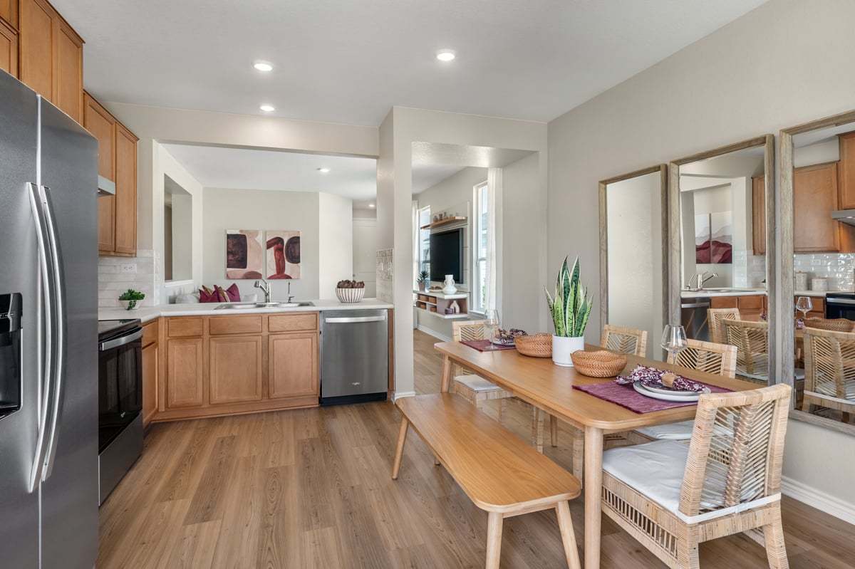 Plan 1242 Modeled - Kitchen